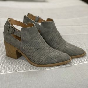 Maurices Gray Ankle Boots